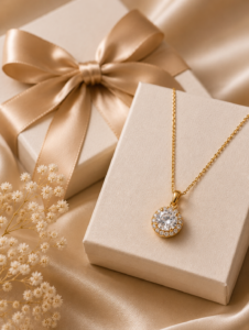 Colar Elegance Crystal giftes